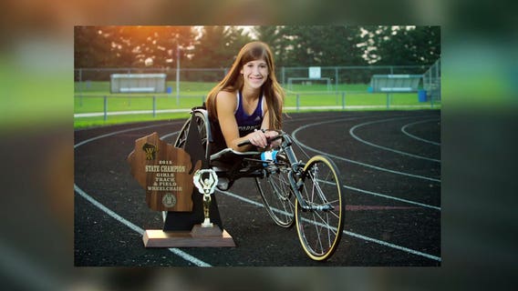 Track athlete Lauren Reesman of Catholic Central