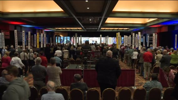Wisconsin Republicans embrace President Trump at state convention