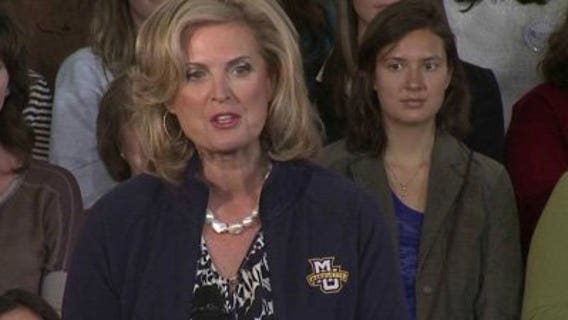 One-on-one interview with Ann Romney, post Marquette speech