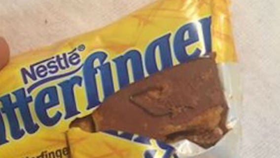 "Sickening:" Mothers find staple, thumbtack inside children's Halloween candy