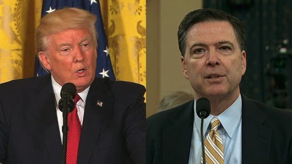 Pres. Trump says Comey knew he was going to exonerate Clinton