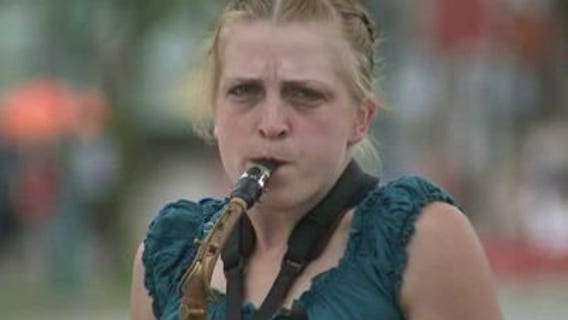 Sax player assaulted at Summerfest meets Buddy Guy