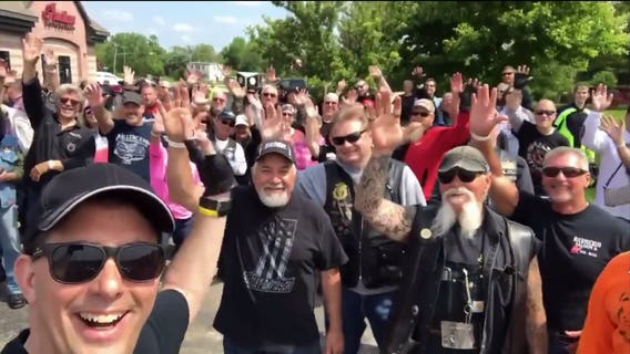 'Thank you, Governor Scott Walker' motorcycle ride raises $8,000 for Fisher House