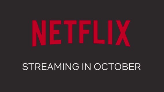 Full list of everything coming (and going) on Netflix in October