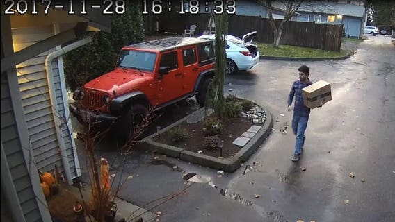 Amazon delivery driver arrested after stealing package off porch