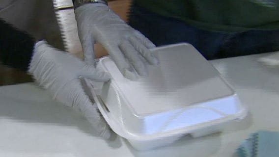 Laura helps prepare Thanksgiving meals for seniors in need this holiday season