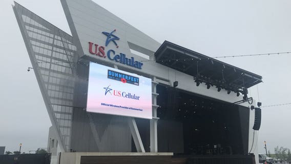Get a backstage look at Summerfest's new 'tech-forward' US Cellular Connection Stage