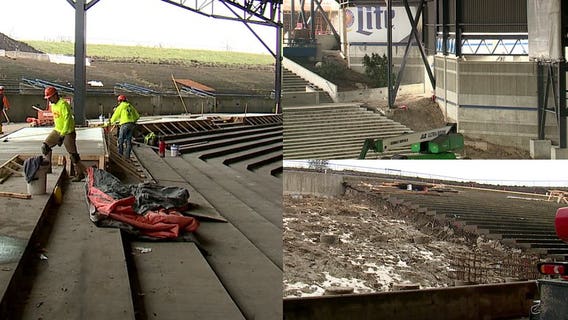 Amphitheater at Maier Festival Park undergoing renovations: 'Doubling the number of women's bathrooms'