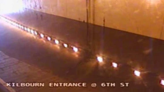 Kilbourn Tunnel reopens after standing water forced closure