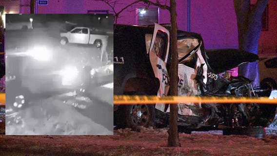 MPD: 2 officers injured following pursuit, crash near 70th and Hampton