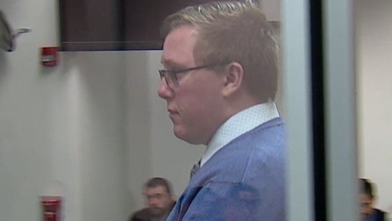 Matthew Timm pleads not guilty to charges of child enticement, possession of child porn