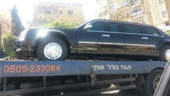 Presidential limo breaks down ahead of Obama's arrival