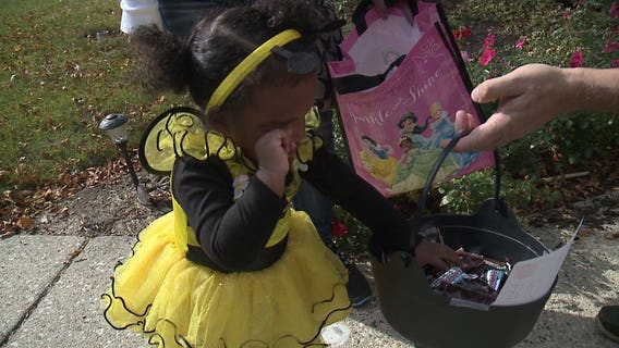 Trick-or-Treat held the Sunday before Halloween in Wauwatosa, and some were caught off-guard