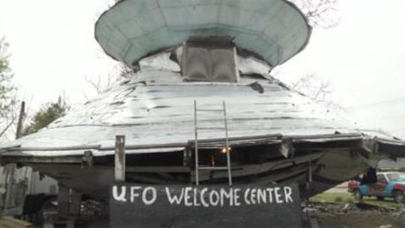 Man creates UFO Welcome Center in South Carolina