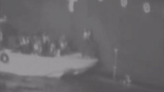 US says video shows Iran removing mine from stricken tanker