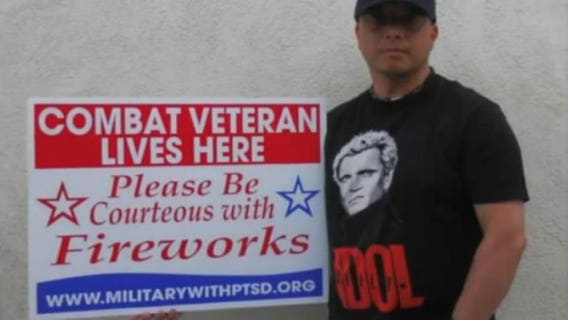"Please be courteous:" Yard signs for veterans with PTSD take off ahead of 4th of July
