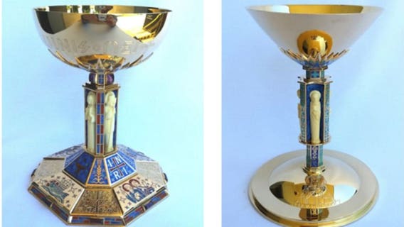 Waukesha police: Chalices stolen from Catholic church FOUND in Milwaukee; 2 arrested