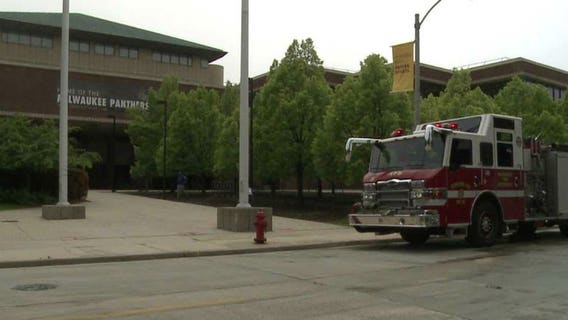 Fire crews respond to tiny electrical fire inside UW-Milwaukee's library Sunday