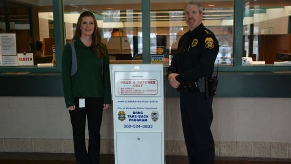 You can now drop off your unwanted, expired drugs at the Waukesha Police Department