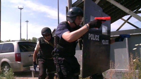 Law enforcement officials train to handle mass casualty situation