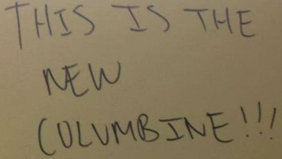 Email sent to parents after graffiti discovered on bathroom wall at Waukesha South High School