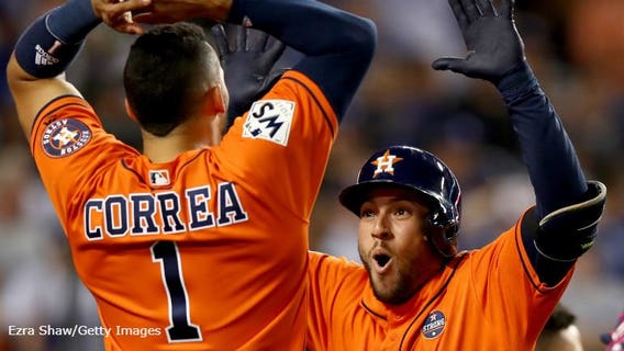 Houston Astros win 1st World Series championship; defeat Dodgers 5-1 in Game 7