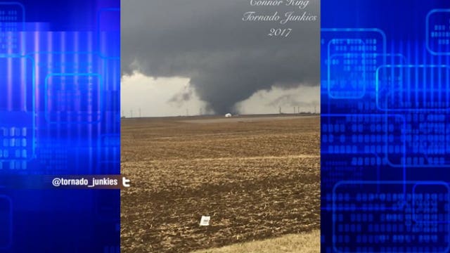 Nursing home damaged after tornado touched down in central Illinois