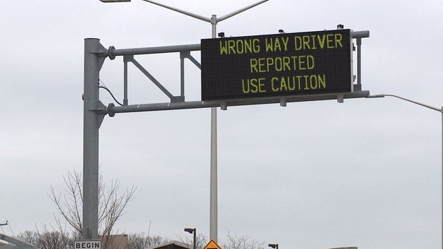 Real time info: WisDOT to use electronic billboards to notify motorists of wrong-way driver in the area
