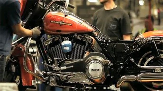 Harley-Davidson's York manufacturing plant featured in new video