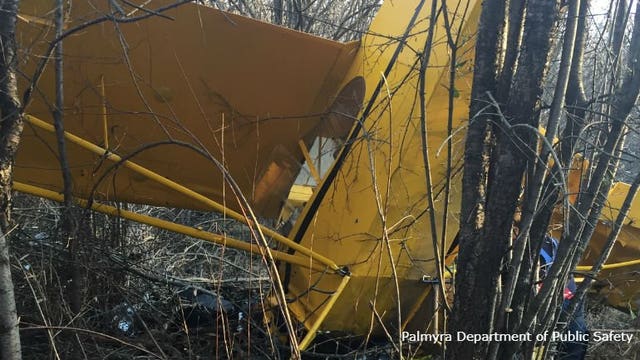 FAA investigates after small plane crashed near Palmyra Airport; 2 hurt