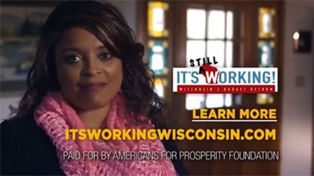 Conservative group launches ad, touts Gov. Walker policies