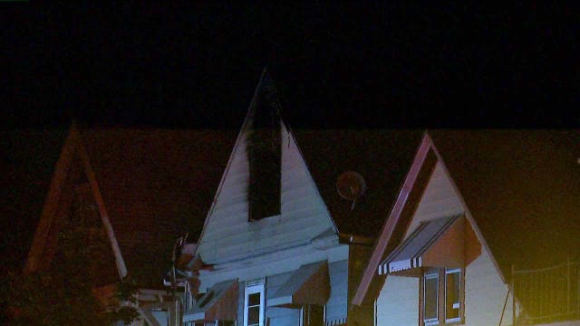 Two-alarm fire damages home near 39th & Wright
