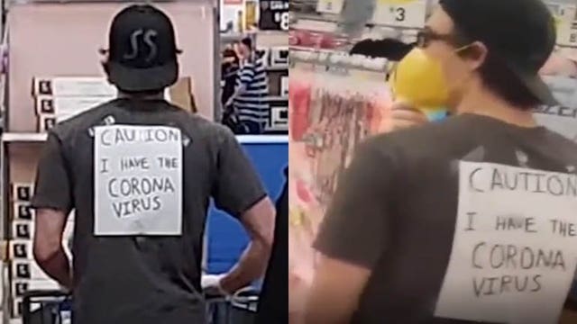 2 charged in coronavirus prank in suburban Chicago store