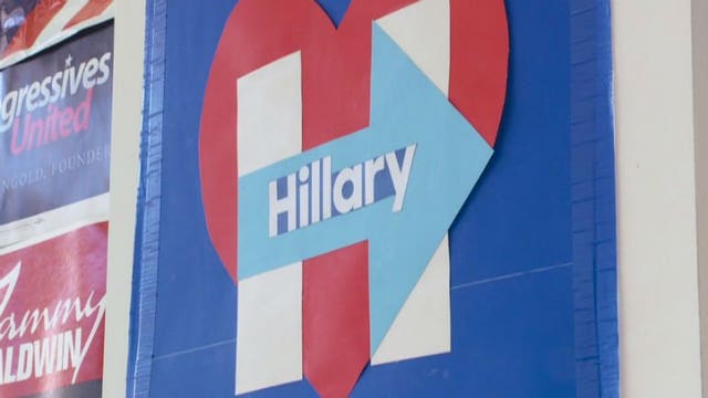 "We know what we want our country to be:" Clinton supporters kick off canvassing in Milwaukee