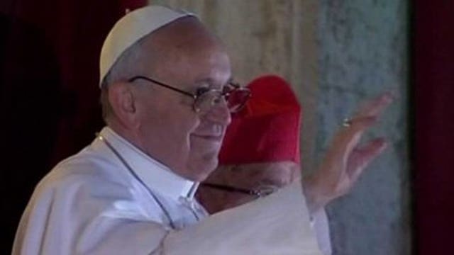 Pope Francis receives two classic Harley-Davidson bikes