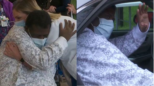 'It's like I was born again:' West Allis Army vet released from VA hospital after 48-day battle with COVID-19