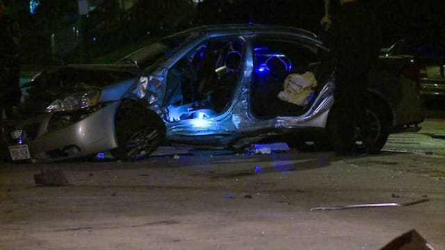 Man severely injured following crash near 27th & Melvina; driver arrested