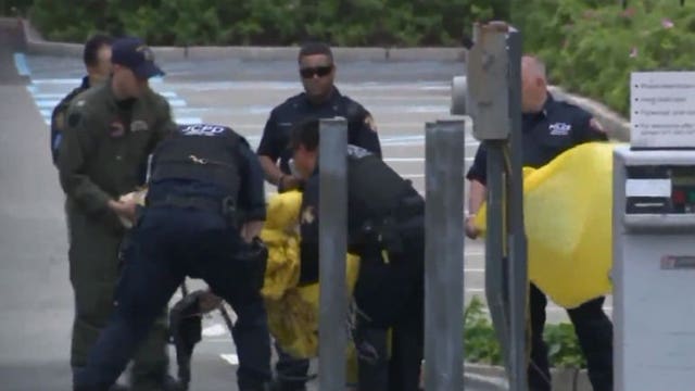 Navy parachutist dies during demonstration over Hudson River