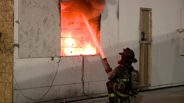 Researchers test new approach to fighting fires; critics say it could delay victim rescue