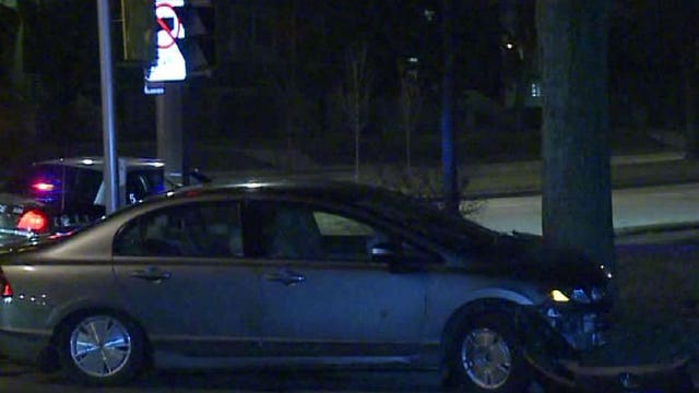 14, 15, 16 year olds accused of crashing stolen car into tree during pursuit: "It's a shame"