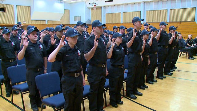 56 new recruits enter Milwaukee Police Department's academy for 6 months of training