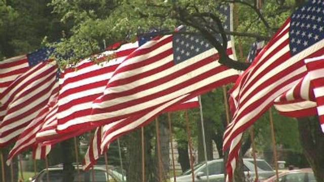Old Glory flies: Over 1,600 flags at Wisconsin Memorial Park for Memorial Day