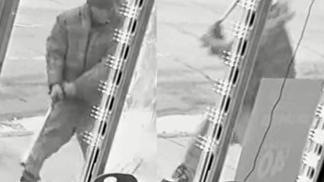 Police seek man who shattered window at Metro PCS with baseball bat; walked away