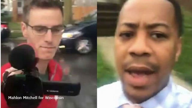 'Now I'm taping him:' Mahlon Mitchell says he's no bully after turning the tables on GOP tracker