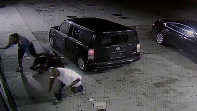 'So many bullets:' Cameras rolled as people ducked for cover amid double shooting at gas station