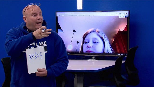 Educating at home: A look inside coronavirus pandemic 'e-learning'