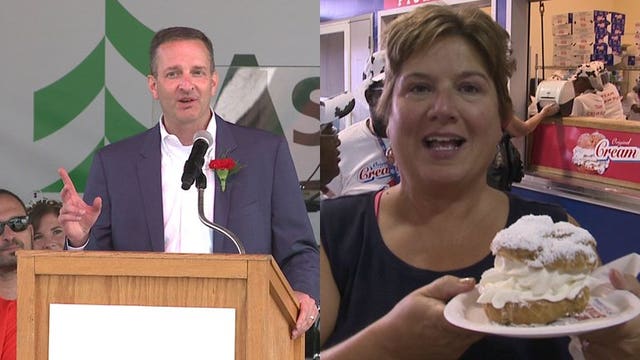 Associated Bank exec makes a puff promise & keeps it: 'You can't pass up a cream puff!' 👏