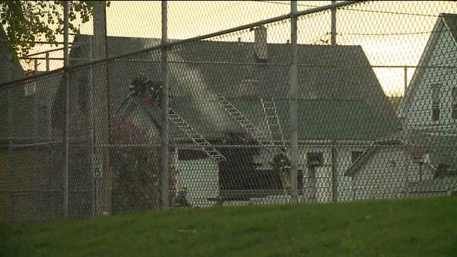 Fire damages building near 8th and Orchard in Milwaukee