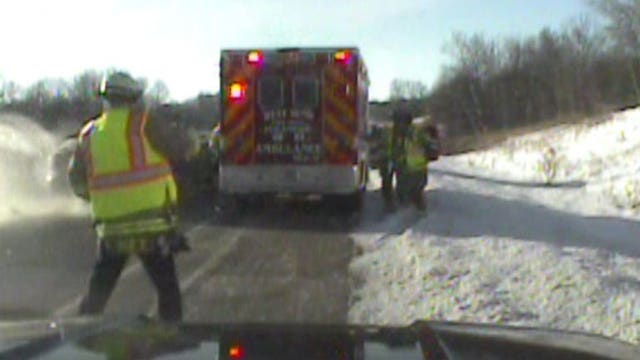 Eating breakfast while driving: WisDOT shares video of distracted driver who caused crash on US 45