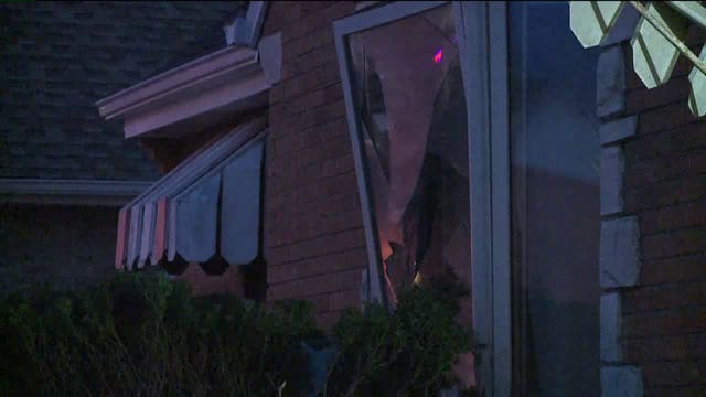 Stolen vehicle hits home with baby inside during pursuit, 5 in custody